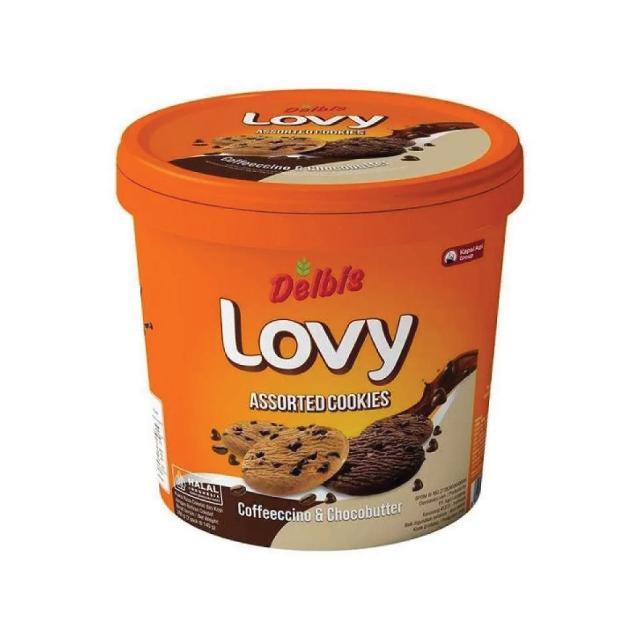 LOVY COOKIES ASSORTED 280G - Beli di Lotte Grosir