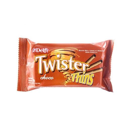 TWISTER THIN CHOCO 12X15 G - Beli di Lotte Grosir