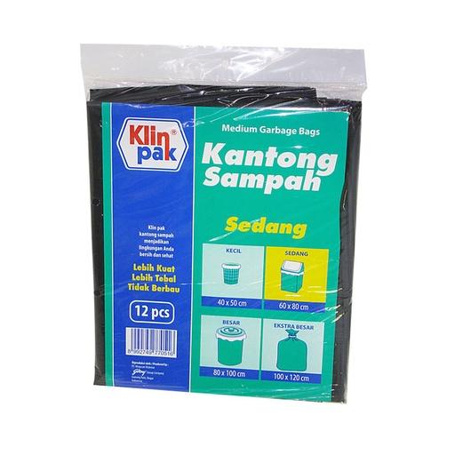 KLINPAK KANTONG SAMPAH M 60X80CM 12 PCS - Beli di Lotte Grosir