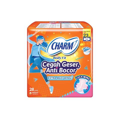 CHARM BODYFIT EXTRA MAXI WING 30/28'S - Beli di Lotte Grosir