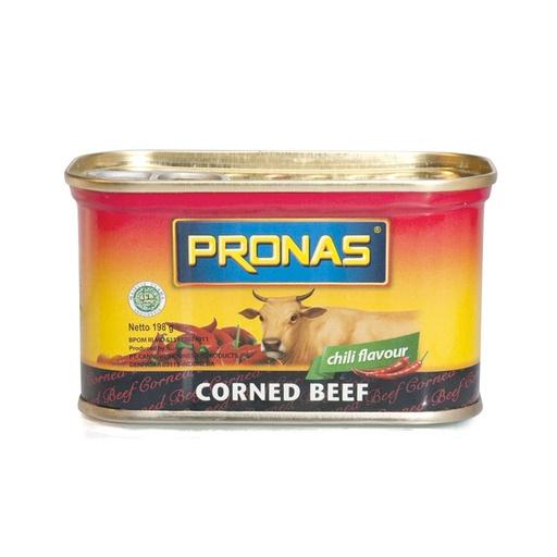 PRONAS CORNED BEEF CHILI 198 G - Beli di Lotte Grosir