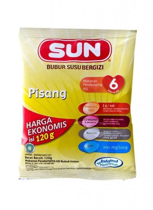 SUN BBS PISANG EKONOMI BAG 120G - Beli di Lotte Grosir