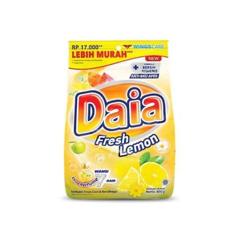 DAIA DETERGENT LEMON 800G - Beli di Lotte Grosir