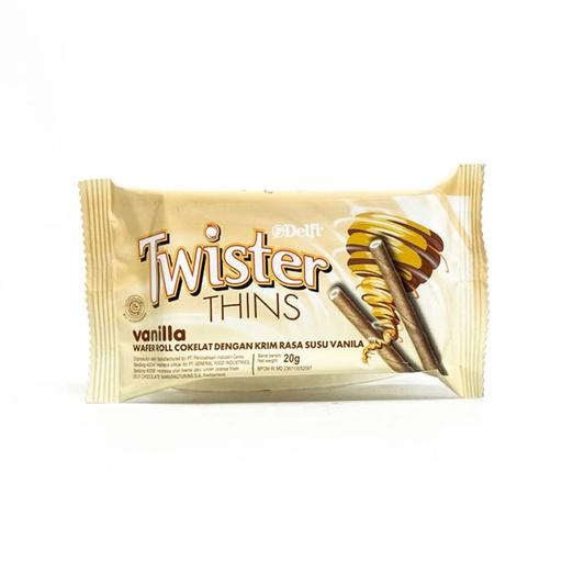 TWISTER THIN VANILLA 12X15G - Beli di Lotte Grosir