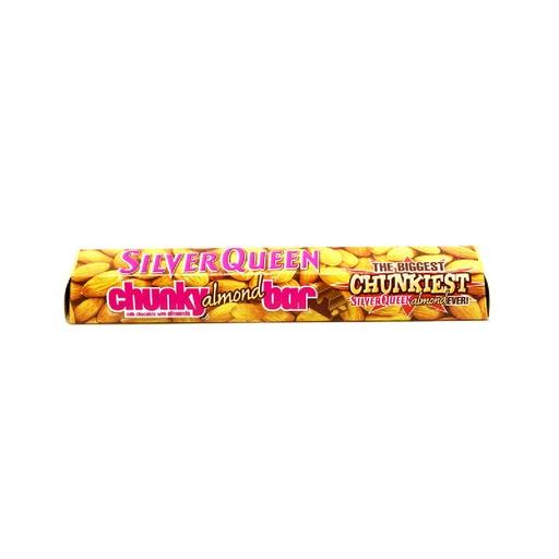SILVER QUEEN CHUNKY ALMONDBAR 85G - Beli di Lotte Grosir