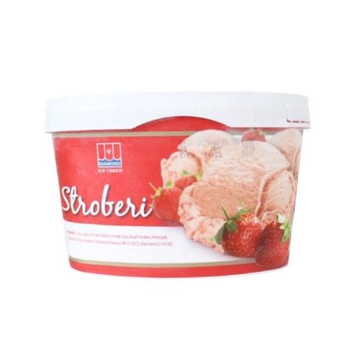DIAMOND IC STRAWBERRY REG 700ML - Beli di Lotte Grosir