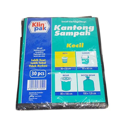KLINPAK KANTONG SAMPAH S 40X50CM 30 PCS - Beli di Lotte Grosir