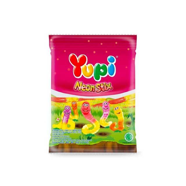 YUPI NEON STIX MINI BAG 45G - Beli di Lotte Grosir