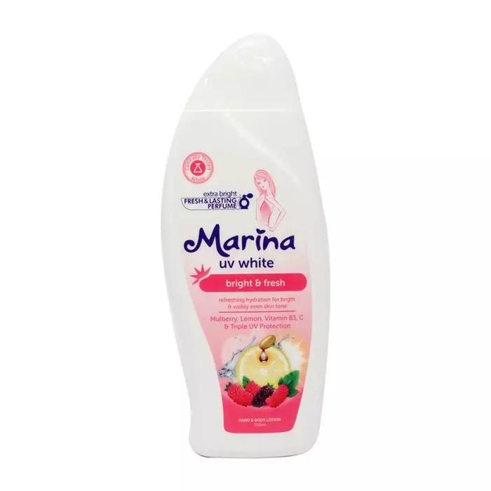 MARINA HBL UV WHT BRGHT & FRSH 185ML - Beli di Lotte Grosir