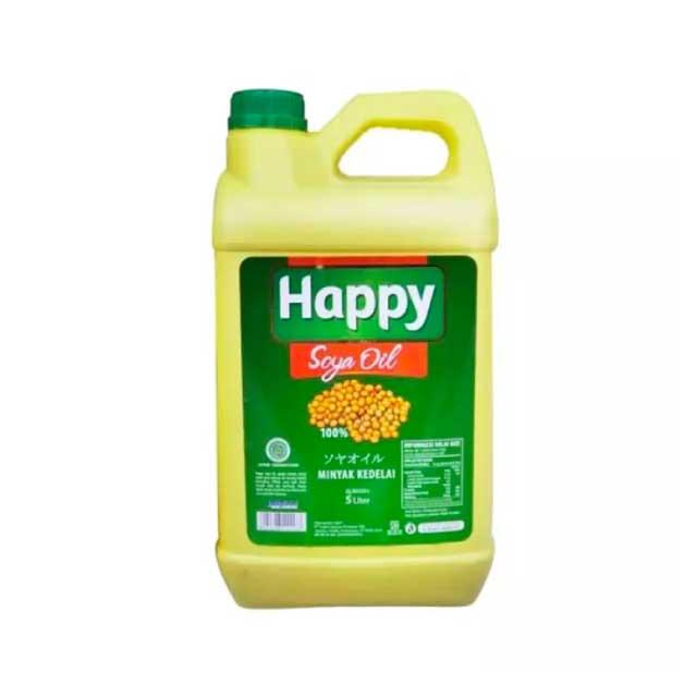 HAPPY SOYA OIL JRG 5 L - Beli di Lotte Grosir