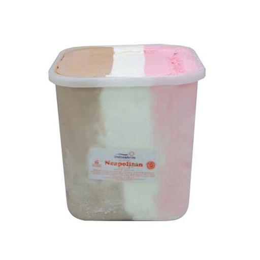 INDOESKRIM BULK NEAPOLITAN 8 LT - Beli di Lotte Grosir