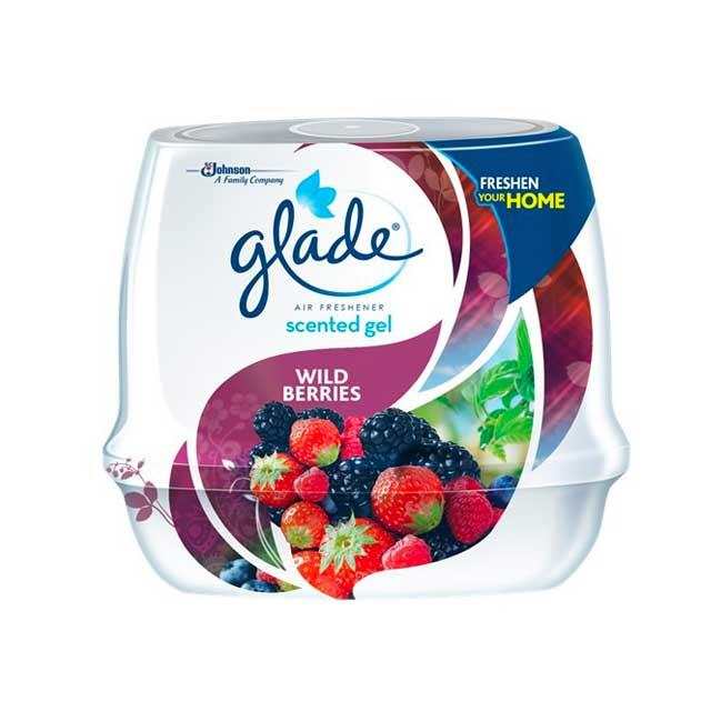 GLADE SCENTED GEL WILD BERRIES 180/165gr - Beli di Lotte Grosir