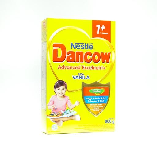 DANCOW PREBIO1+ VANILA BOX 800 G - Beli di Lotte Grosir