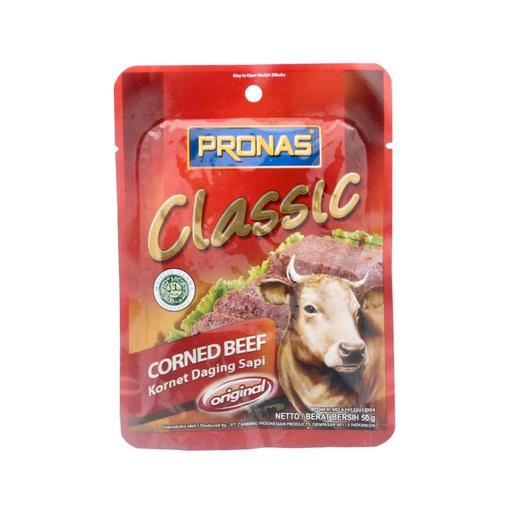 PRONAS CLASSIC CORNED BEEF 50 G - Beli di Lotte Grosir
