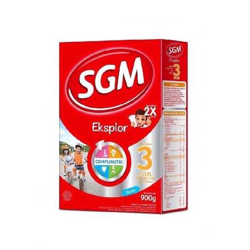 SGM EKSPLOR 3+ VANILA BOX 900GR - Beli di Lotte Grosir