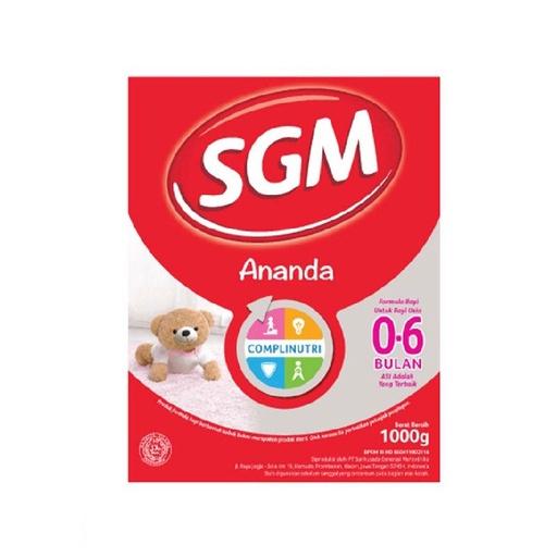 SGM ANANDA 1 BOX 1000GR - Beli di Lotte Grosir