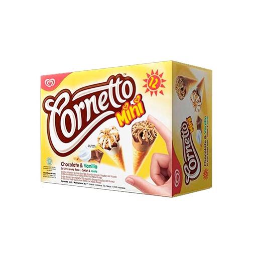 CORNETTO MINI CHOC VAN GLEE 12X28ML - Beli di Lotte Grosir