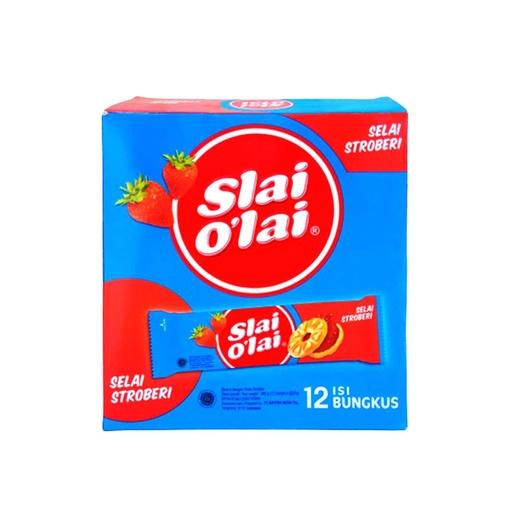 ROMA SLAI O'LAI STRAWBERRY 10x32GR - Beli di Lotte Grosir
