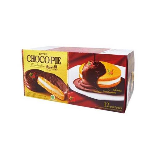 CHOCO PIE MARSHMALLOW 12X28/26G - Beli di Lotte Grosir