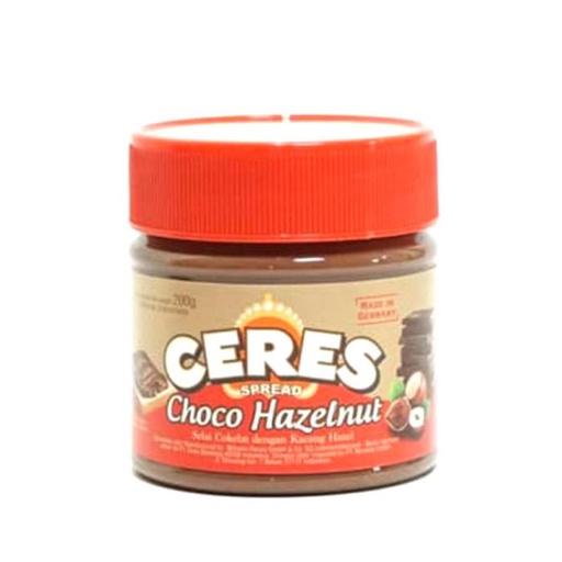 CERES SPREAD CHOCO HAZELNUT 200/180GR - Beli di Lotte Grosir