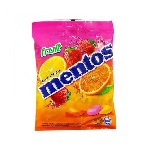 MENTOS FRUIT BAG 121.5G/108G (40 PCS) - Beli di Lotte Grosir