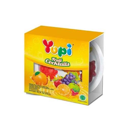 YUPI FRUIT COKTAIL 24G - Beli di Lotte Grosir