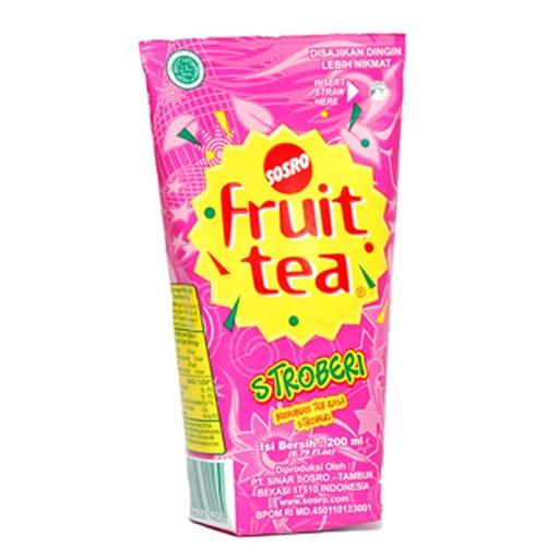 FRUIT TEA STRAWBERRY 200 ML - Beli di Lotte Grosir