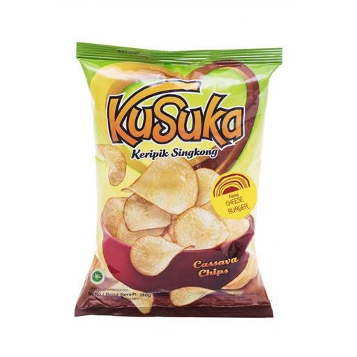 KUSUKA CHEESE BURGER 180G - Beli di Lotte Grosir