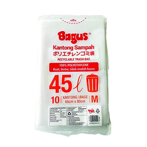 BAGUS KANTONG SAMPAH CLEAR M 65X80CM 10 PCS - Beli di Lotte Grosir