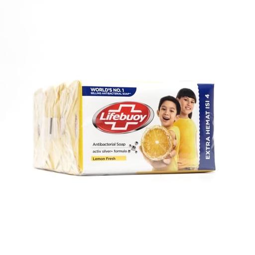 LIFEBUOY TS LEMON FRESH P.PACK 4X100G - Beli di Lotte Grosir