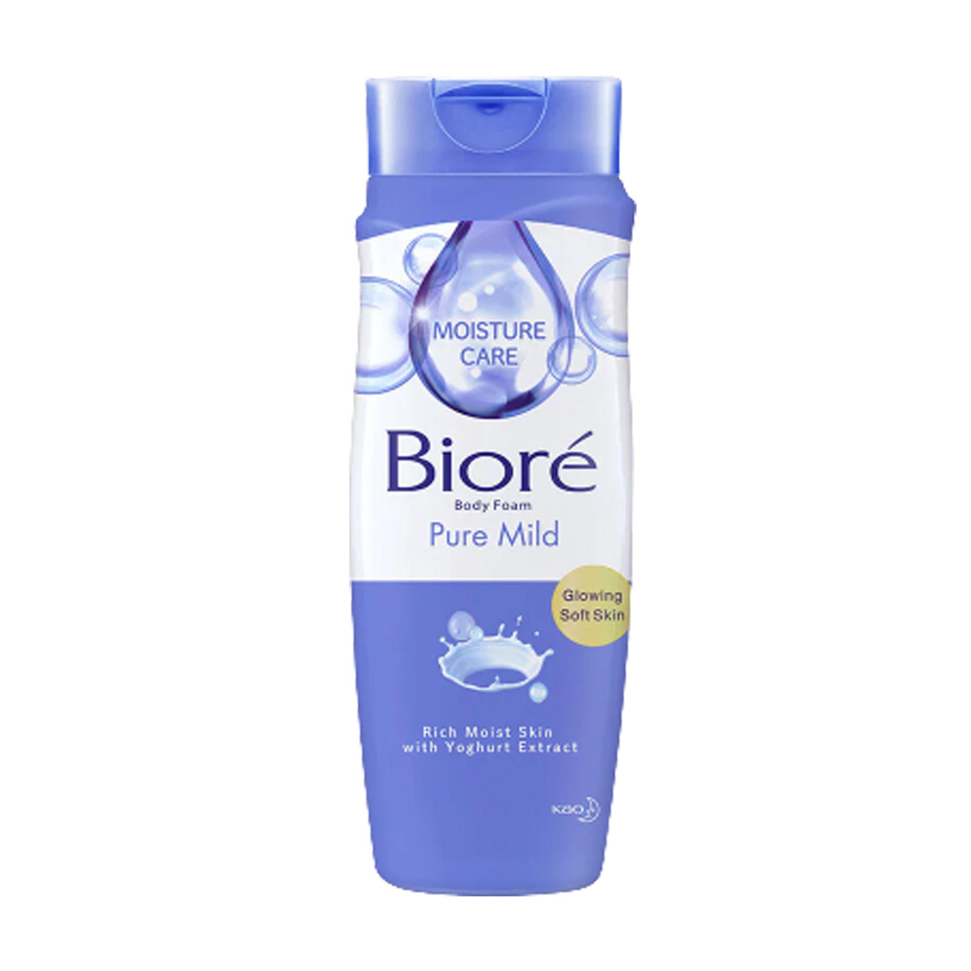BIORE BODY FOAM PURE MILD BOTOL 100ML - Beli di Lotte Grosir