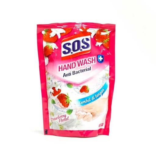 SOS HAND SOAP STRAWBERY REF 300ML - Beli di Lotte Grosir