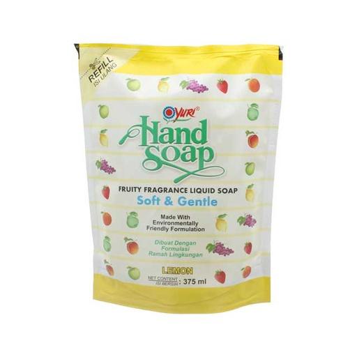 YURI HANDSOAP LEMON REF 375ML - Beli di Lotte Grosir