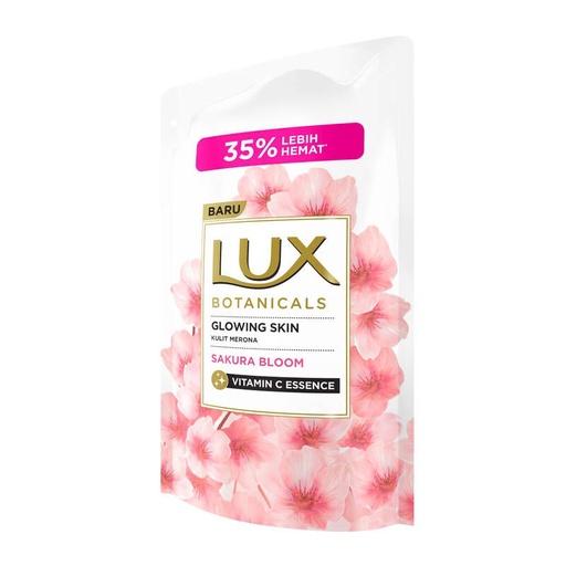 LUX BODY WASH SAKURA BLOOM POUCH 900/825ML - Beli di Lotte Grosir