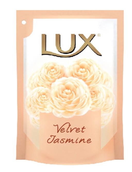 LUX BODY WASH VELVET JASMINE POUCH 900/825ML - Beli di Lotte Grosir