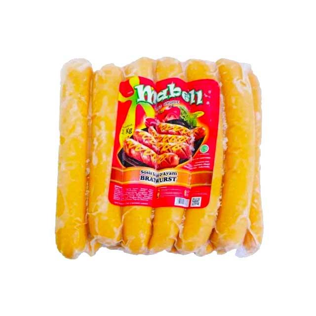 MABELL SOSIS SAPI&AYAM BRATWURST 1KG - Beli di Lotte Grosir