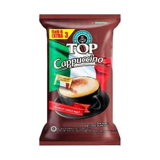 TOP KOPI CAPPUCINO BAG (6+3)X25G - Beli di Lotte Grosir