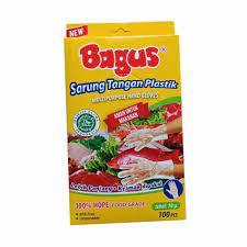 BAGUS SARUNG TANGAN PLASTIK TIPIS 100PCS - Beli di Lotte Grosir