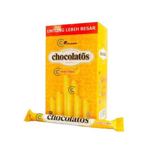 CHOCOLATOS WHITE SWEET CHEESE 24X14GR - Beli di Lotte Grosir