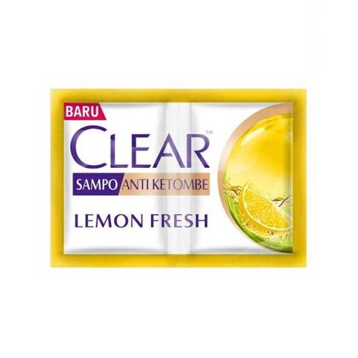 CLEAR SHAMPOO LEMON SEGAR SCH 12X10ML - Beli di Lotte Grosir