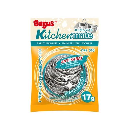 BAGUS SCOURER STAINLESS 17G 3'S - Beli di Lotte Grosir