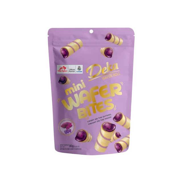 DEKA WAFER MINI WAFER BITES UBE 72G - Beli di Lotte Grosir