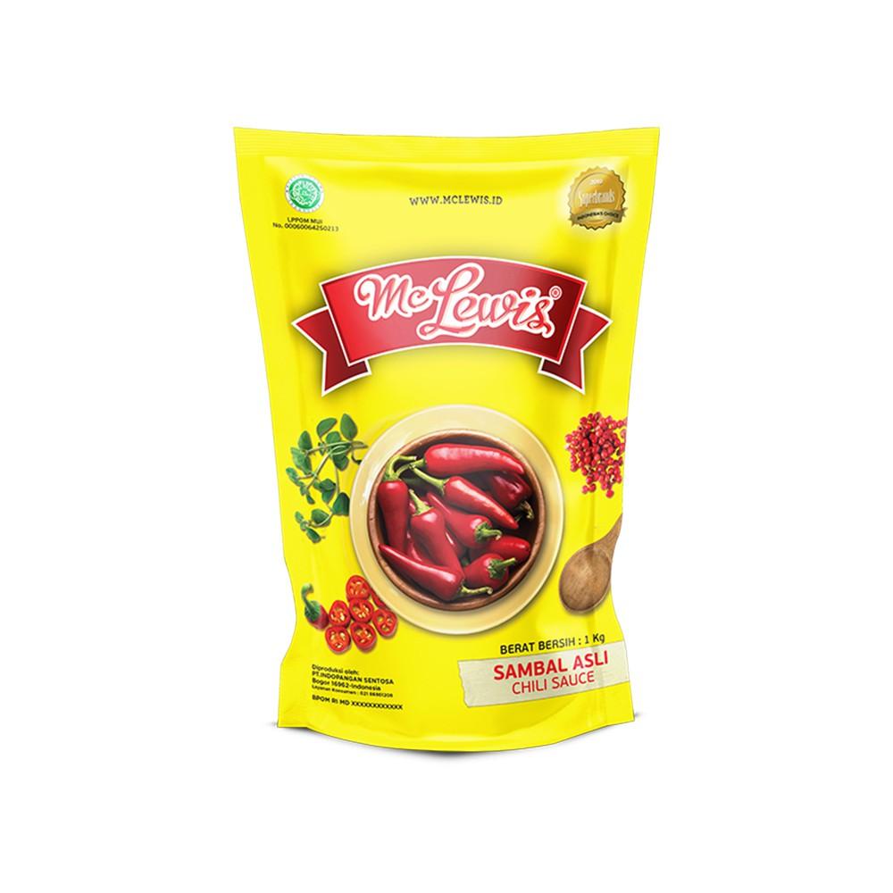 MC LEWIS SAMBAL ASLI POUCH 1KG - Beli di Lotte Grosir