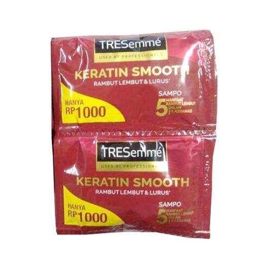 TRESEMME SHP KERATIN SMOOTH 12X9/8ML - Beli di Lotte Grosir