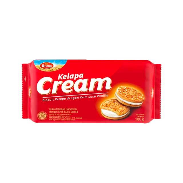 ROMA KELAPA CREAM 174gr - Beli di Lotte Grosir