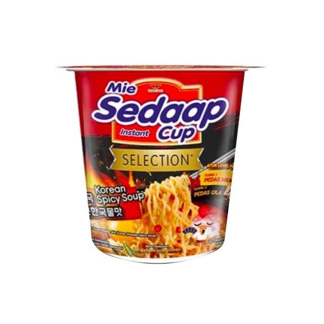SEDAAP MIE KOREAN SPICY SOUP CUP 75GR - Beli di Lotte Grosir