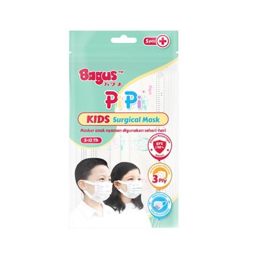 BAGUS PIPI KIDS SURGICAL MASK/5S - Beli di Lotte Grosir