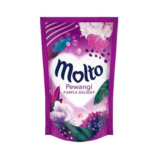 MOLTO PEWANGI PURPLE DELIGHT PCH 820/780ML - Beli di Lotte Grosir