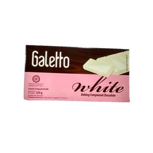 GALETTO WHITE COMPOUND COKLAT 250GR - Beli di Lotte Grosir