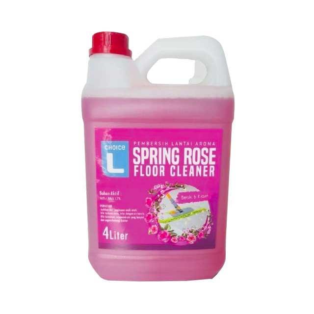 CHOICE L(B)FLOORCLEANERSPRINGROSEJRGN4LT - Beli di Lotte Grosir